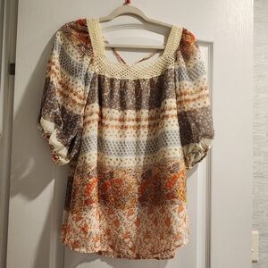 Davi & Dani Women's Blouse Size M Euc